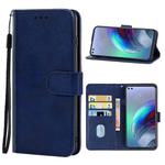 For Motorola Moto Edge S / G100 Leather Phone Case(Blue)