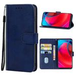 For Motorola Moto G Stylus 5G Leather Phone Case(Blue)