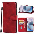 For Motorola Moto G 5G / One 5G Ace Leather Phone Case(Red)