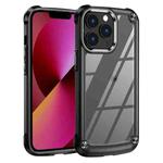 For iPhone 13 Pro TPU + PC Lens Protection Phone Case (Black)