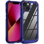 For iPhone 11 Pro TPU + PC Lens Protection Phone Case(Blue)