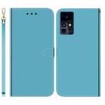 For Infinix Zero X Neo X6810 Imitated Mirror Surface Horizontal Flip Leather Phone Case(Blue)