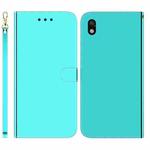 For Sony Xperia Ace III Imitated Mirror Surface Horizontal Flip Leather Phone Case(Mint Green)