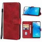 For Itel A26 Leather Phone Case(Red)