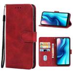 For Itel A37 Leather Phone Case(Red)