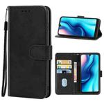 For Itel A37 Leather Phone Case(Black)