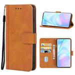 For ZTE Axon 40 Ultra Leather Phone Case(Brown)