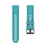 For Garmin Fenix 6S / Fenix 7S Quick Release Silicone Watch Band(Blue-Green)