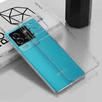 For vivo iQOO Neo6 Electroplated Frosted Phone Case(Transparent)
