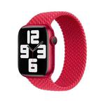 130mm Nylon Braided Watch Band For Apple Watch Series 8&7 41mm / SE 2&6&SE&5&4 40mm / 3&2&1 38mm(Red)