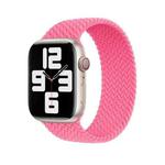 135mm Nylon Braided Watch Band For Apple Watch Ultra 49mm / Series 8&7 45mm / SE 2&6&SE&5&4 44mm / 3&2&1 42mm(Pink)