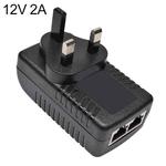 12V 2A Router AP Wireless POE / LAD Power Adapter(UK Plug)