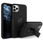 For iPhone 11 Pro Max Magnetic Holder Phone Case (Black)