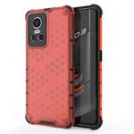For OPPO Realme GT Neo3 5G China Shockproof Honeycomb PC + TPU Protective Case(Red)