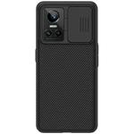 For OPPO Realme GT Neo3 NILLKIN Black Mirror Series Camshield PC Phone Case(Black)