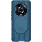 For Honor Magic4 Pro NILLKIN Black Mirror Pro Series Camshield PC Phone Case(Blue)