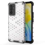 For vivo S10e 5G China Shockproof Honeycomb PC + TPU Protective Case(White)