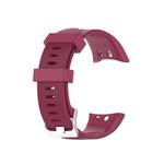 For Garmin Forerunner 45 & 45S Silicone Watch Band(Red Wine)