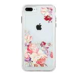 For iPhone SE 2022 / SE 2020 / 8 / 7 Flower Pattern Space Phone Case(4)