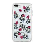 For iPhone SE 2022 / SE 2020 / 8 / 7 Flower Pattern Space Phone Case(6)