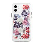 For iPhone 12 Flower Pattern Space Phone Case(3)