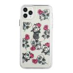 For iPhone 12 Pro Flower Pattern Space Phone Case(6)