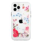 For iPhone 12 Pro Max Flower Pattern Space Phone Case(1)