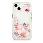 For iPhone 13 mini Flower Pattern Space Phone Case (4)