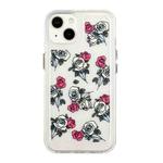 For iPhone 13 mini Flower Pattern Space Phone Case (6)