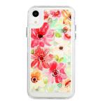 For iPhone XR Flower Pattern Space Phone Case(5)