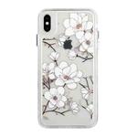 For iPhone XS Max Flower Pattern Space Phone Case(2)