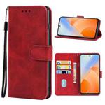 For vivo iQOO Z5 Leather Phone Case(Red)