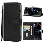 For Sharp Aquos R7/P7 Leather Phone Case(Black)