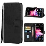 For TCL 30z T602DL Leather Phone Case(Black)