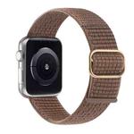 Nylon Watch Band For Apple Watch Series 9&8&7 41mm / SE 3&SE 2&6&SE&5&4 40mm / 3&2&1 38mm(Smoke Purple)