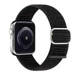 Nylon Watch Band For Apple Watch Ultra 49mm / Series 8&7 45mm / SE 2&6&SE&5&4 44mm / 3&2&1 42mm(Official Black)