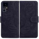 For Infinix Zero X Neo / X6810 Tiger Embossed Leather Phone Case(Black)