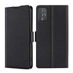 For Motorola Moto G Power 2022 Ultra-thin Voltage Side Buckle Leather Phone Case(Black)