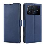 For vivo X Note 5G Ultra-thin Voltage Side Buckle Leather Phone Case(Blue)