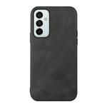 For Samsung Galaxy M23 / F23 5G Cowhide Texture PU Phone Case(Black)