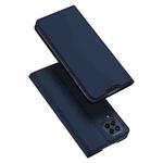 For Samsung Galaxy M53 5G DUX DUCIS Skin Pro Series Flip Leather Phone Case(Blue)