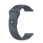 For Galaxy SM R800 46mm Silicone Breathable Watch Band(Gray)