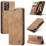 For Samsung Galaxy A23 CaseMe 013 Multifunctional Horizontal Flip Leather Phone Case(Brown)