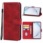 For U-Magic Enjoy 50 Plus Leather Phone Case(Red)