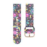 For Galaxy Watch 42mm Silicone Watch Band(Jellyfish Flower)