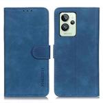 For OPPO Realme GT2 Pro KHAZNEH Retro Texture Horizontal Flip Leather Phone Case(Blue)