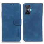 For Xiaomi Poco F4 GT 5G KHAZNEH Retro Texture Horizontal Flip Leather Phone Case(Blue)