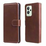 For OPPO Realme GT2 Pro Classic Calf Texture Flip Leather Case(Brown)