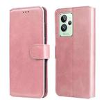 For OPPO Realme GT2 Pro Classic Calf Texture Flip Leather Case(Rose Gold)