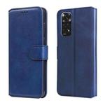 For Xiaomi Redmi Note 11 Global / Note 11S Classic Calf Texture Flip Leather Case(Blue)